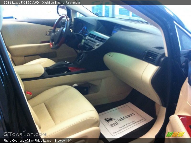 Obsidian Black / Parchment 2011 Lexus RX 350 AWD