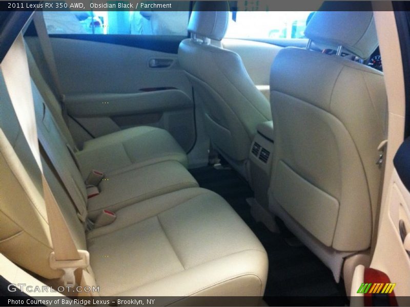 Obsidian Black / Parchment 2011 Lexus RX 350 AWD