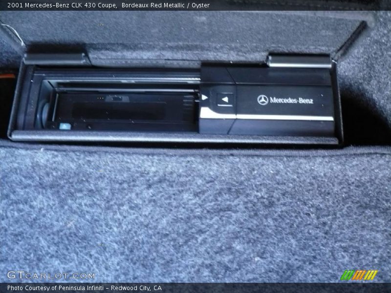 Bordeaux Red Metallic / Oyster 2001 Mercedes-Benz CLK 430 Coupe