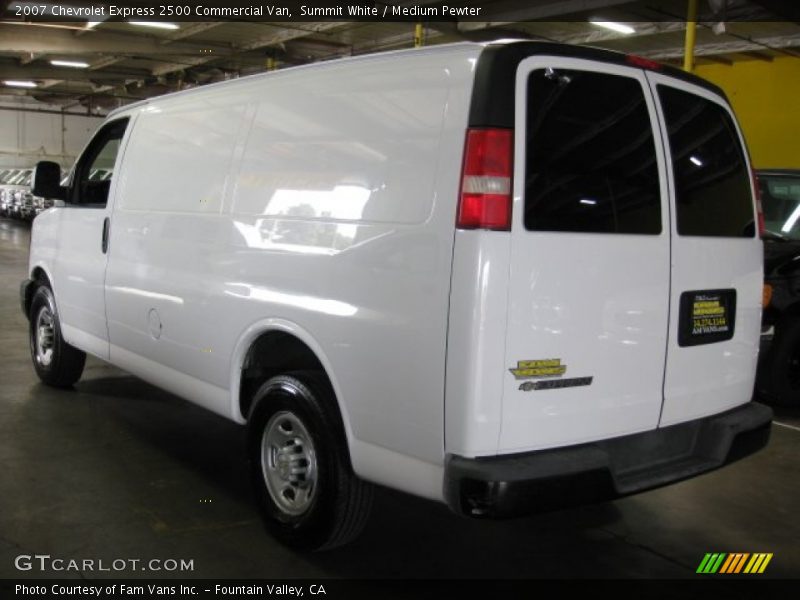 Summit White / Medium Pewter 2007 Chevrolet Express 2500 Commercial Van