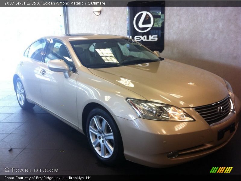 Golden Almond Metallic / Cashmere 2007 Lexus ES 350