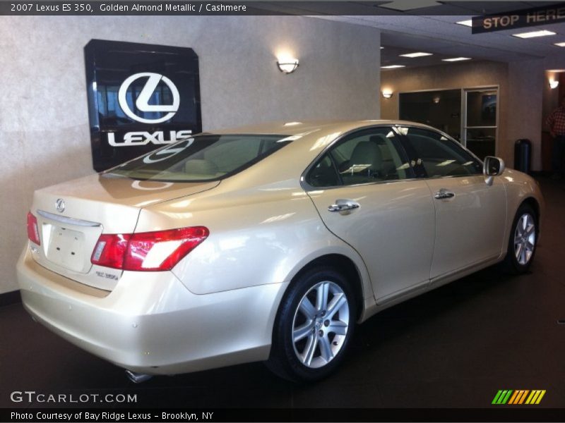 Golden Almond Metallic / Cashmere 2007 Lexus ES 350