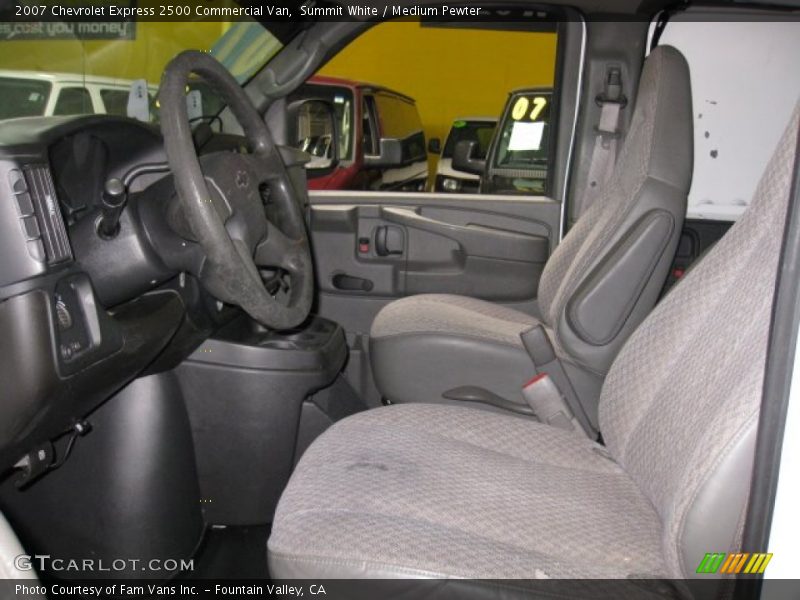 Summit White / Medium Pewter 2007 Chevrolet Express 2500 Commercial Van