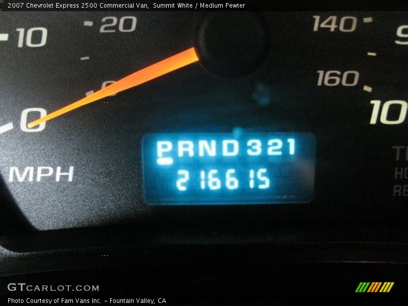 Summit White / Medium Pewter 2007 Chevrolet Express 2500 Commercial Van
