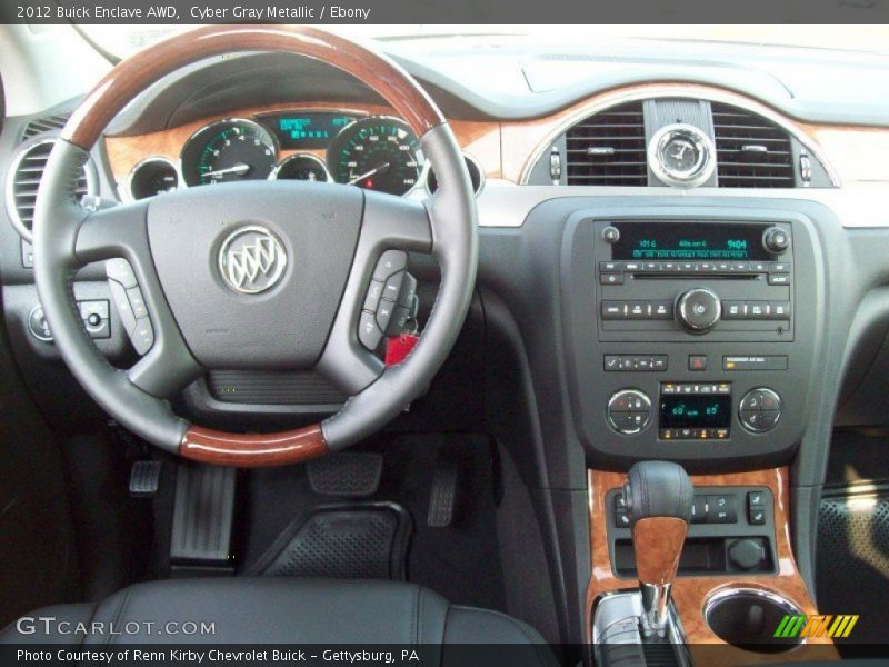 Cyber Gray Metallic / Ebony 2012 Buick Enclave AWD