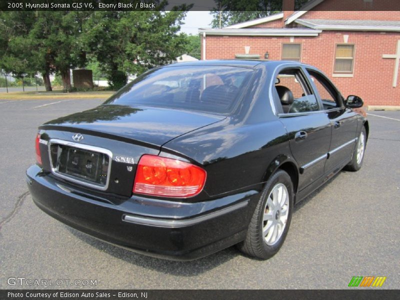 Ebony Black / Black 2005 Hyundai Sonata GLS V6