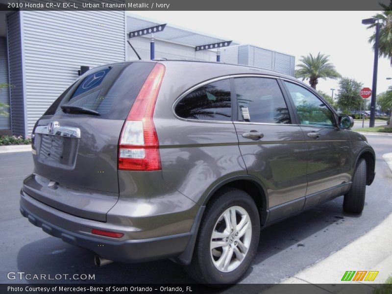 Urban Titanium Metallic / Ivory 2010 Honda CR-V EX-L