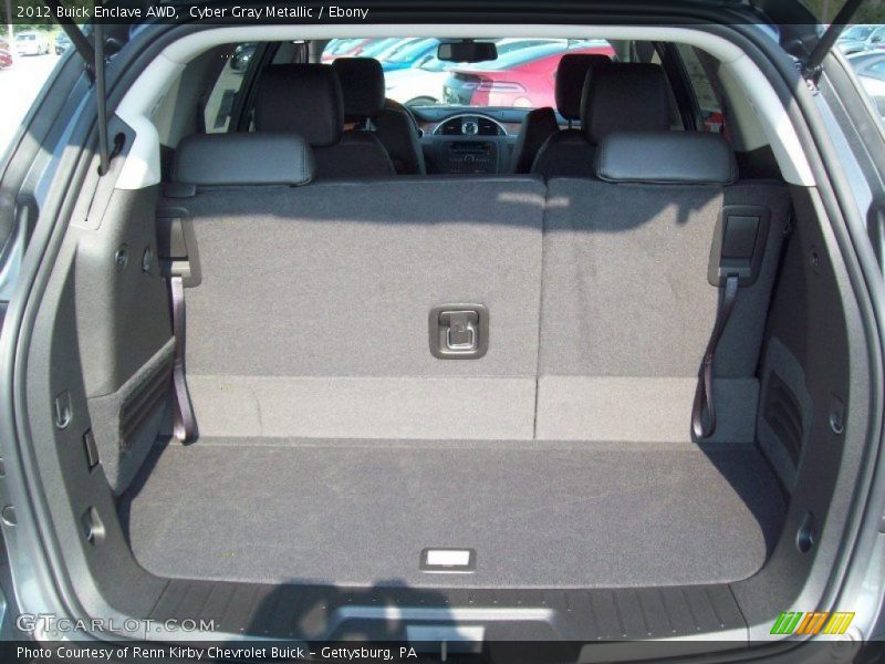 Cyber Gray Metallic / Ebony 2012 Buick Enclave AWD