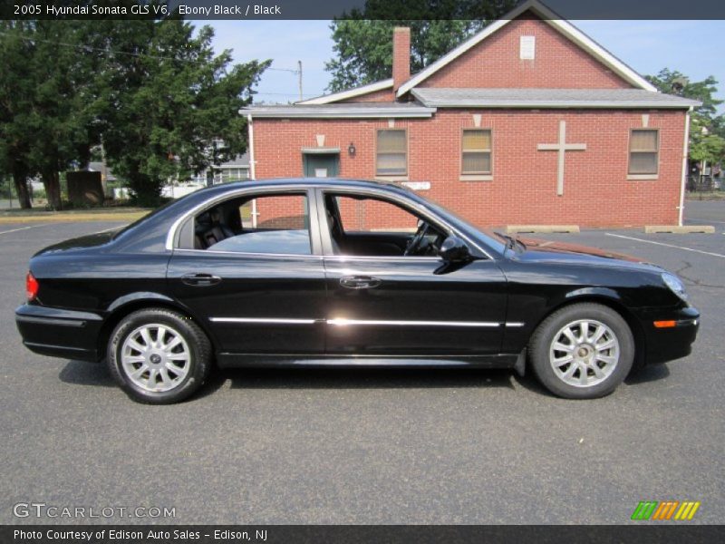 Ebony Black / Black 2005 Hyundai Sonata GLS V6