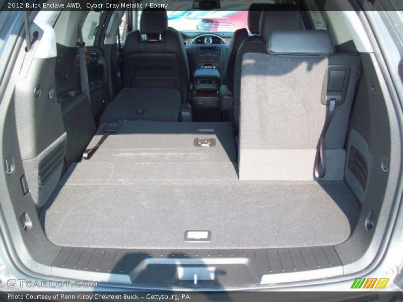Cyber Gray Metallic / Ebony 2012 Buick Enclave AWD