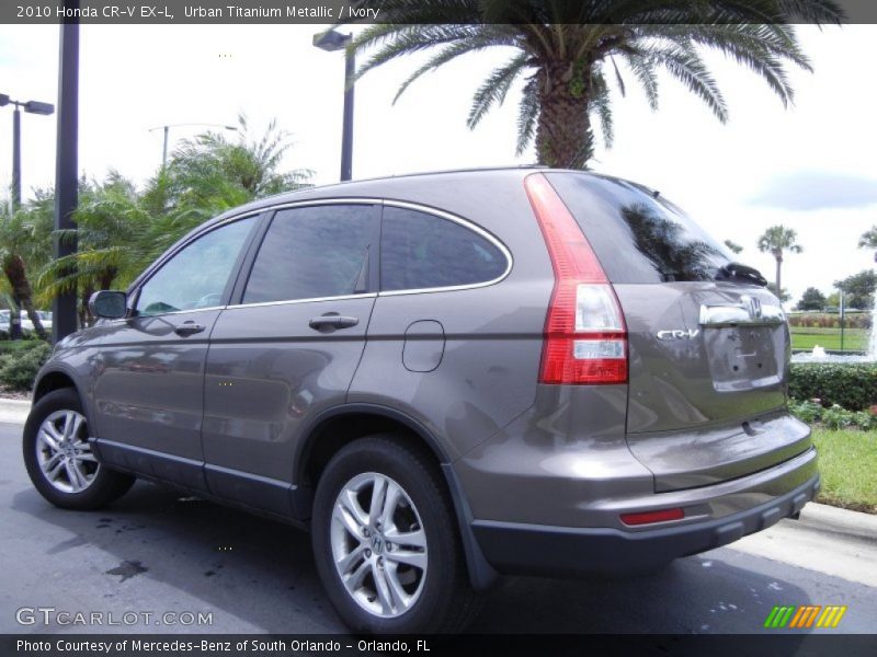 Urban Titanium Metallic / Ivory 2010 Honda CR-V EX-L