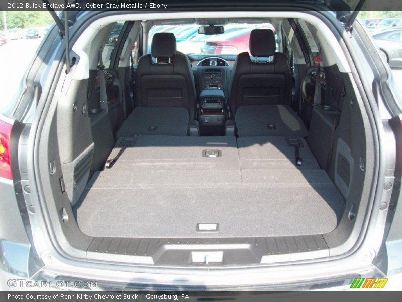 Cyber Gray Metallic / Ebony 2012 Buick Enclave AWD