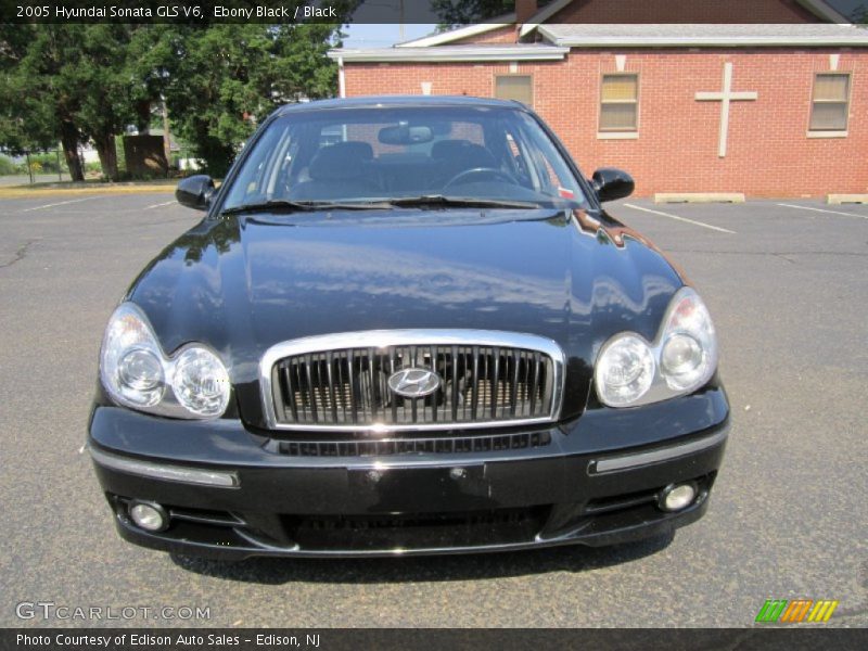 Ebony Black / Black 2005 Hyundai Sonata GLS V6