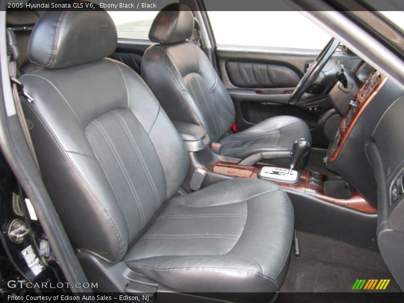 Ebony Black / Black 2005 Hyundai Sonata GLS V6