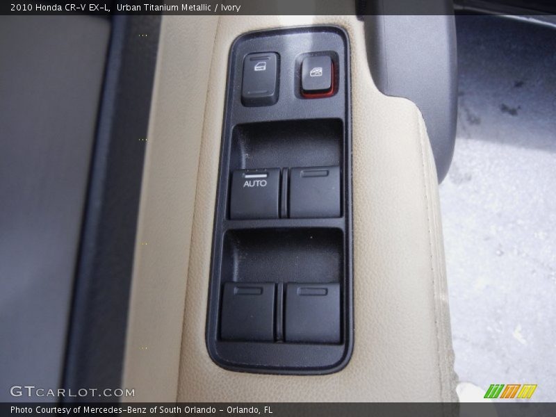 Urban Titanium Metallic / Ivory 2010 Honda CR-V EX-L