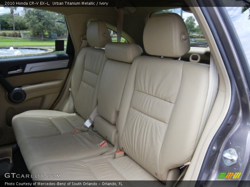 Urban Titanium Metallic / Ivory 2010 Honda CR-V EX-L
