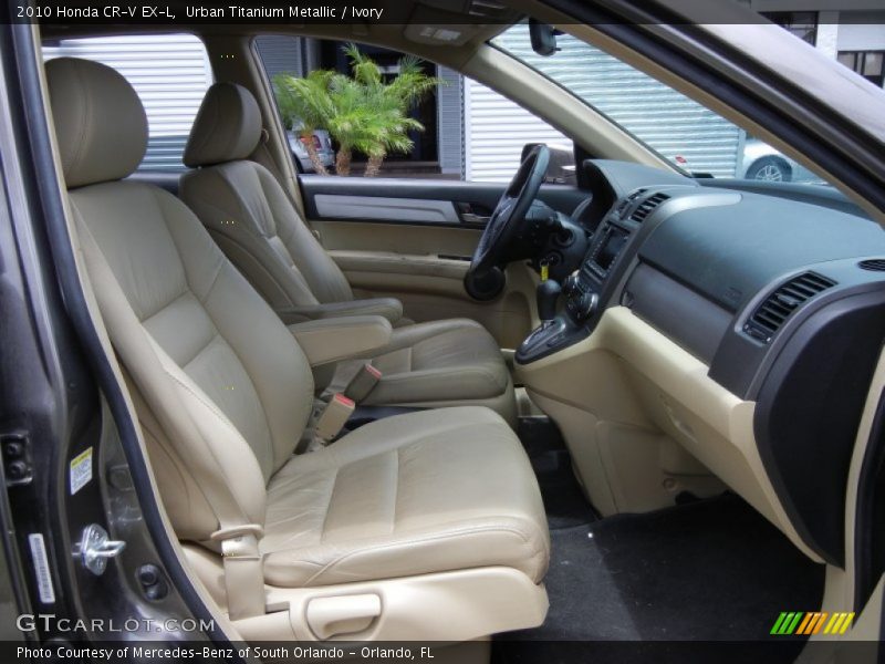 Urban Titanium Metallic / Ivory 2010 Honda CR-V EX-L