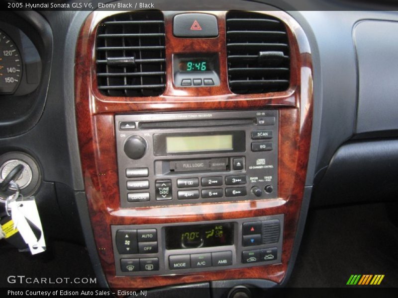 Ebony Black / Black 2005 Hyundai Sonata GLS V6