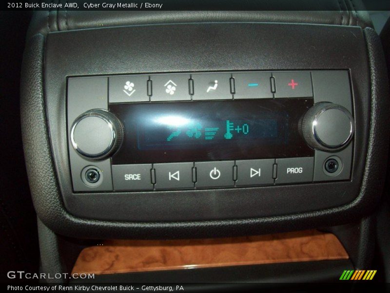 Cyber Gray Metallic / Ebony 2012 Buick Enclave AWD