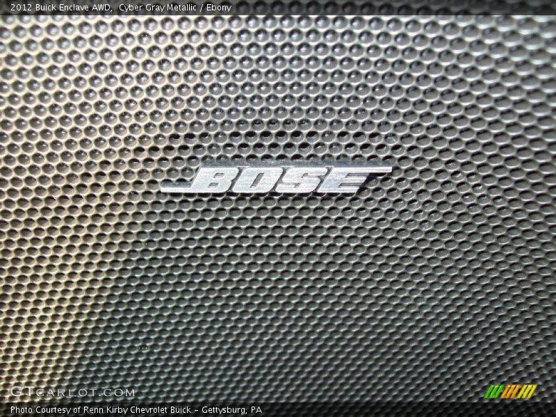 Cyber Gray Metallic / Ebony 2012 Buick Enclave AWD