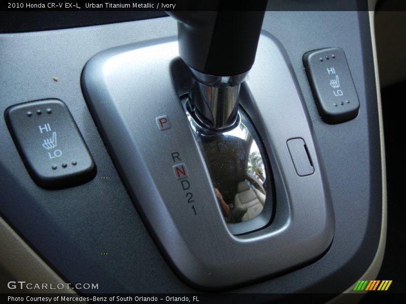 Urban Titanium Metallic / Ivory 2010 Honda CR-V EX-L