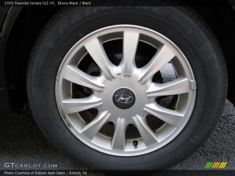 Ebony Black / Black 2005 Hyundai Sonata GLS V6