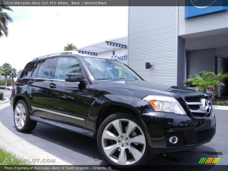 Black / Almond/Black 2010 Mercedes-Benz GLK 350 4Matic
