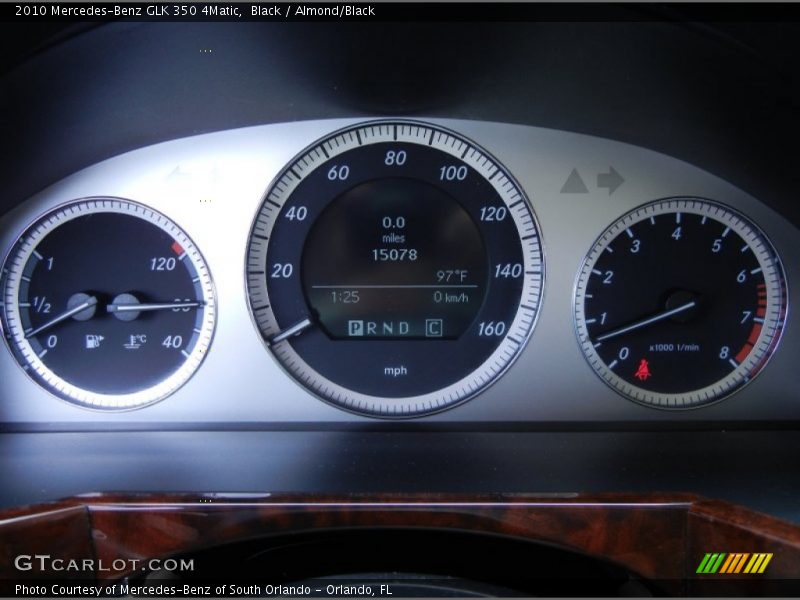 Black / Almond/Black 2010 Mercedes-Benz GLK 350 4Matic