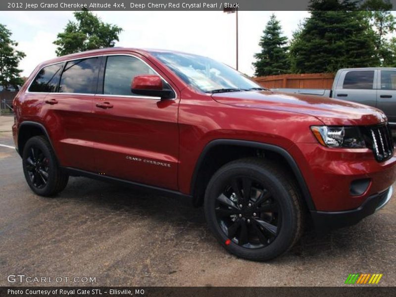  2012 Grand Cherokee Altitude 4x4 Deep Cherry Red Crystal Pearl