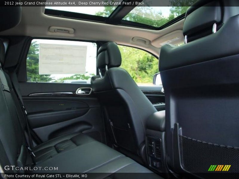 Deep Cherry Red Crystal Pearl / Black 2012 Jeep Grand Cherokee Altitude 4x4