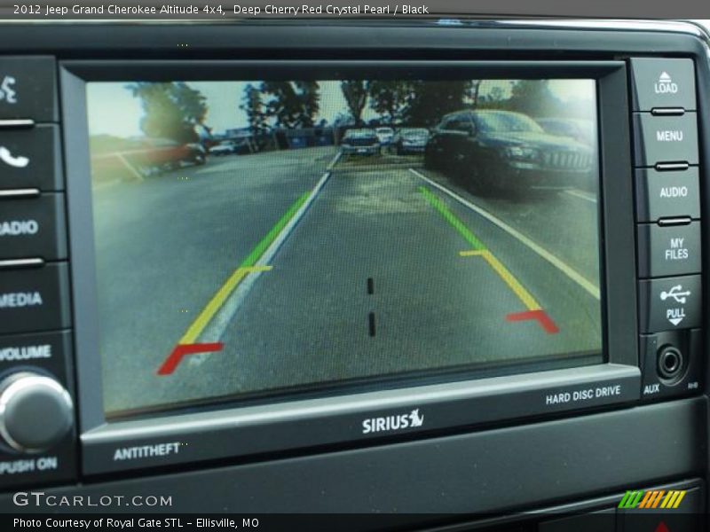 Deep Cherry Red Crystal Pearl / Black 2012 Jeep Grand Cherokee Altitude 4x4