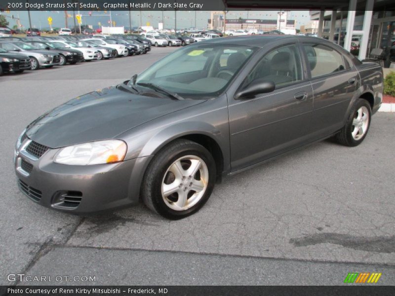 Graphite Metallic / Dark Slate Gray 2005 Dodge Stratus SXT Sedan