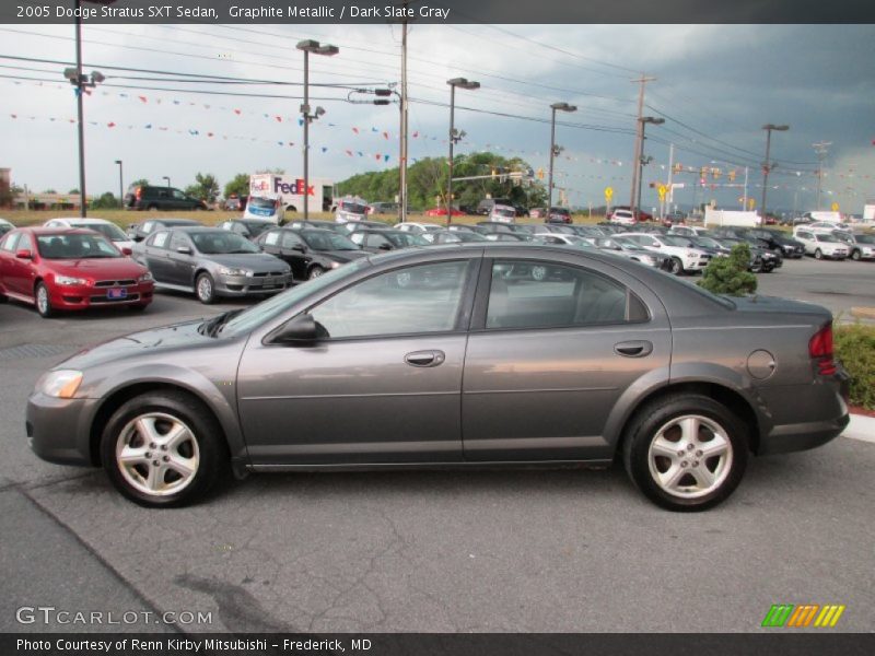 Graphite Metallic / Dark Slate Gray 2005 Dodge Stratus SXT Sedan