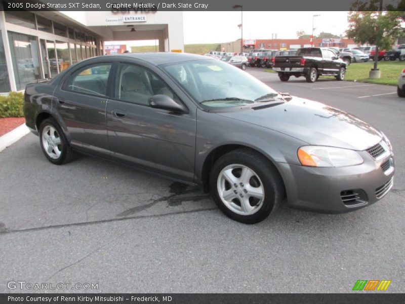 Graphite Metallic / Dark Slate Gray 2005 Dodge Stratus SXT Sedan