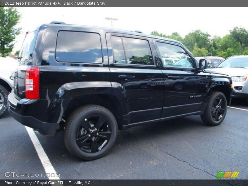 Black / Dark Slate Gray 2012 Jeep Patriot Altitude 4x4