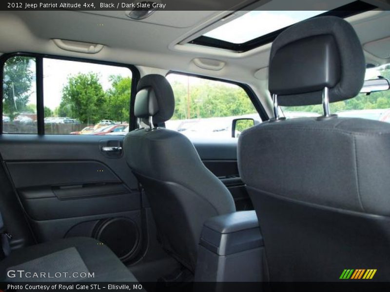 Black / Dark Slate Gray 2012 Jeep Patriot Altitude 4x4