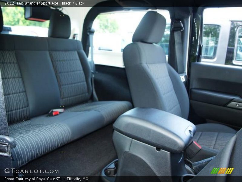 Black / Black 2012 Jeep Wrangler Sport 4x4