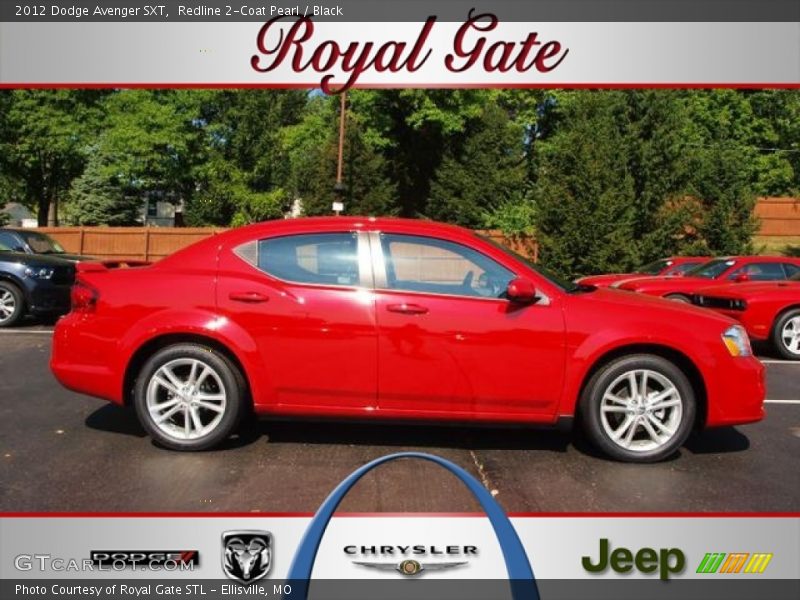 Redline 2-Coat Pearl / Black 2012 Dodge Avenger SXT