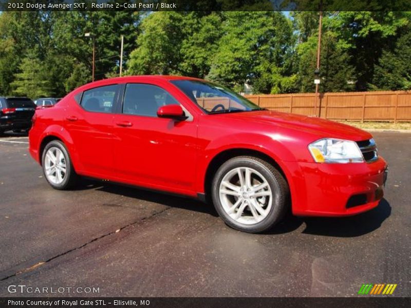 Redline 2-Coat Pearl / Black 2012 Dodge Avenger SXT