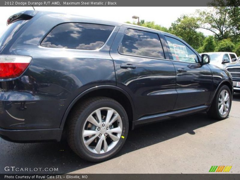 Maximum Steel Metallic / Black 2012 Dodge Durango R/T AWD