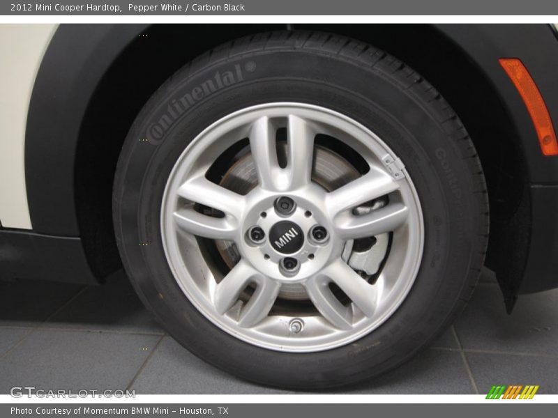Pepper White / Carbon Black 2012 Mini Cooper Hardtop