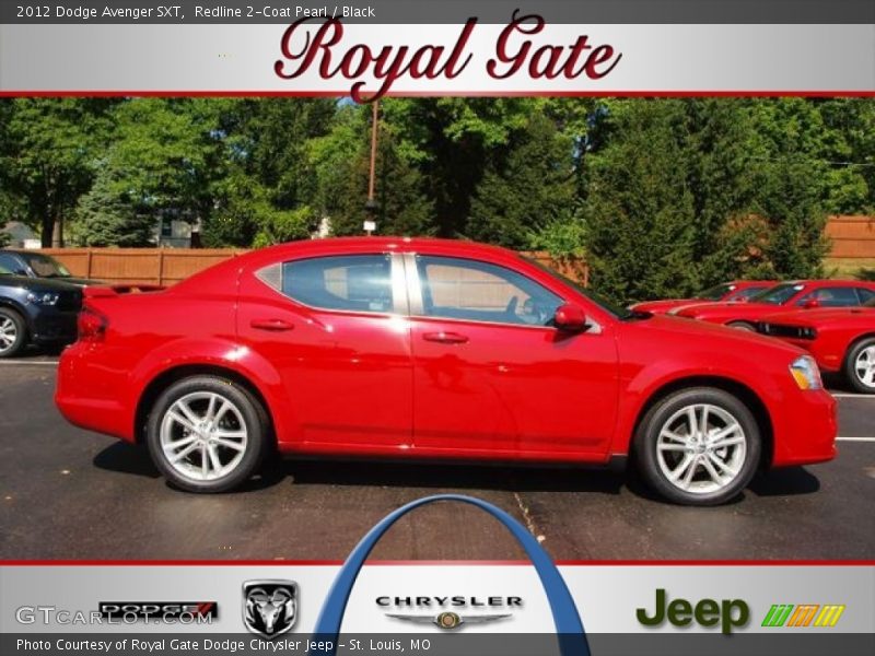 Redline 2-Coat Pearl / Black 2012 Dodge Avenger SXT