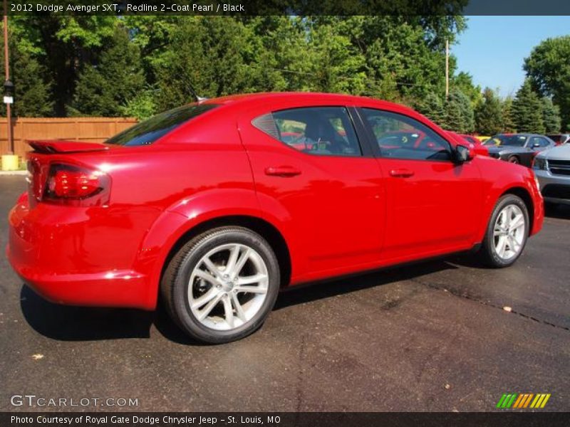 Redline 2-Coat Pearl / Black 2012 Dodge Avenger SXT