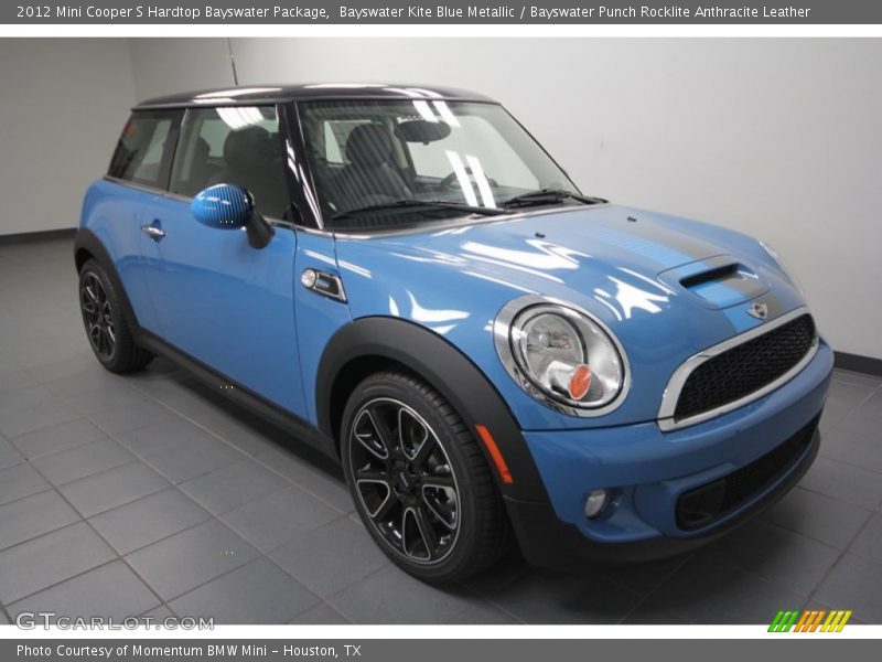 Bayswater Kite Blue Metallic / Bayswater Punch Rocklite Anthracite Leather 2012 Mini Cooper S Hardtop Bayswater Package