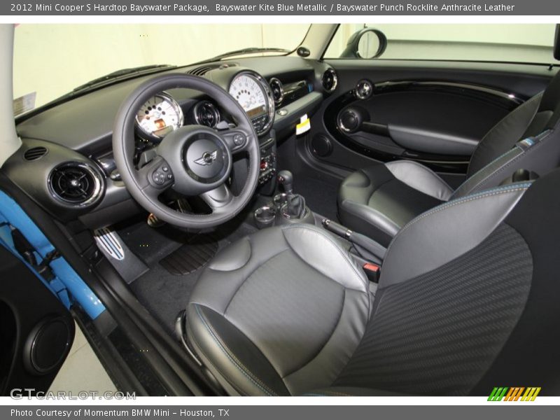 Bayswater Kite Blue Metallic / Bayswater Punch Rocklite Anthracite Leather 2012 Mini Cooper S Hardtop Bayswater Package