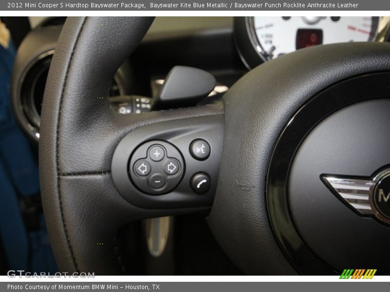 Bayswater Kite Blue Metallic / Bayswater Punch Rocklite Anthracite Leather 2012 Mini Cooper S Hardtop Bayswater Package