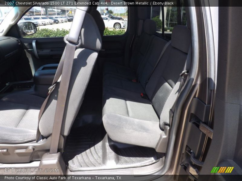 Desert Brown Metallic / Ebony Black 2007 Chevrolet Silverado 1500 LT Z71 Extended Cab 4x4