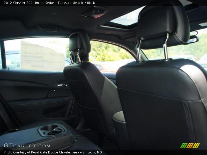 Tungsten Metallic / Black 2012 Chrysler 200 Limited Sedan