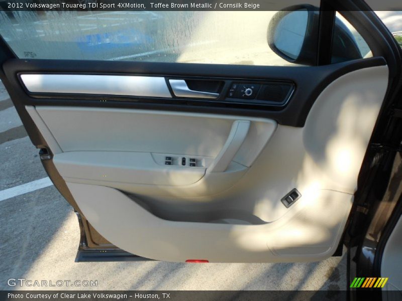 Toffee Brown Metallic / Cornsilk Beige 2012 Volkswagen Touareg TDI Sport 4XMotion