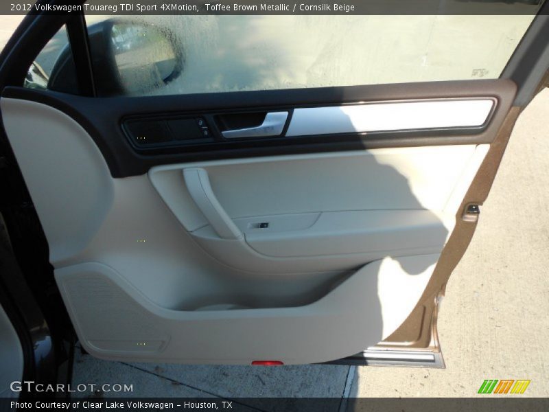 Toffee Brown Metallic / Cornsilk Beige 2012 Volkswagen Touareg TDI Sport 4XMotion
